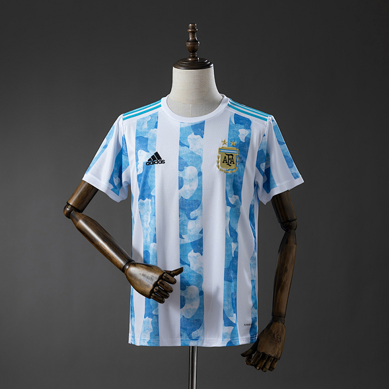 Camiseta retro de local de Argentina 2021, tallas S-XXL